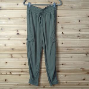 Abercrombie & Fitch Pants Womens Medium Green Cargo Jogger Pants